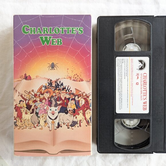 3/$15 Charlotte´s Web (1973) Animated VHS tape from McDonalds 1993 - Picture 6 of 6